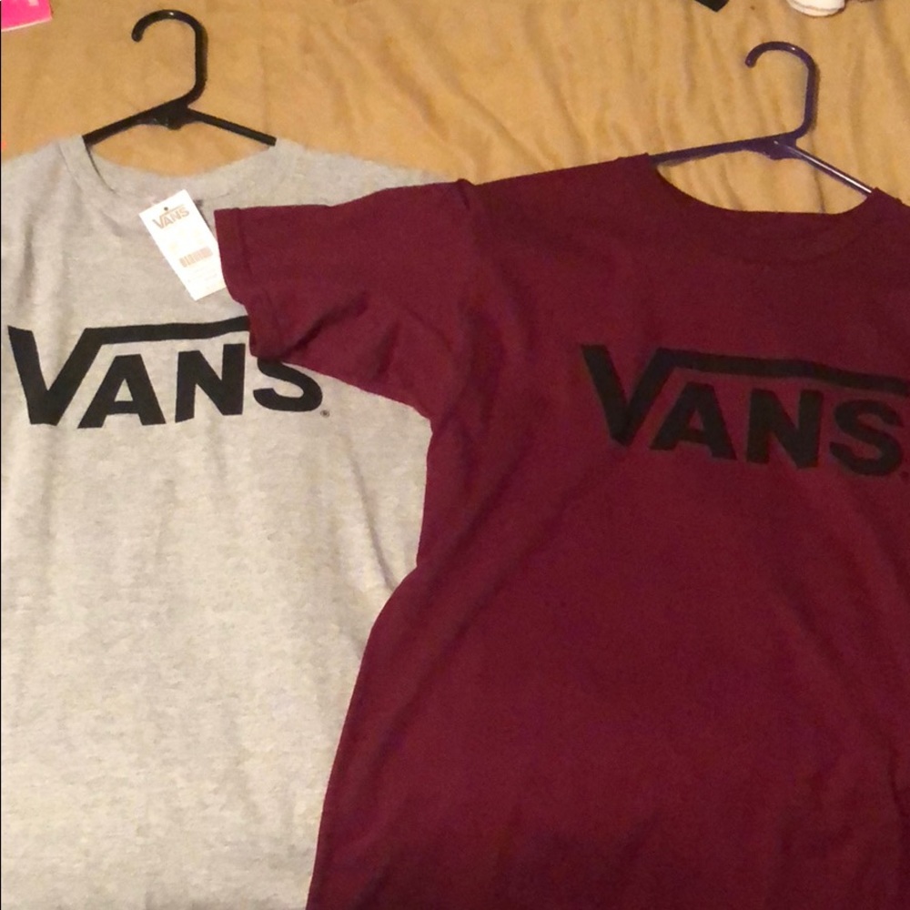 Two vans shirts